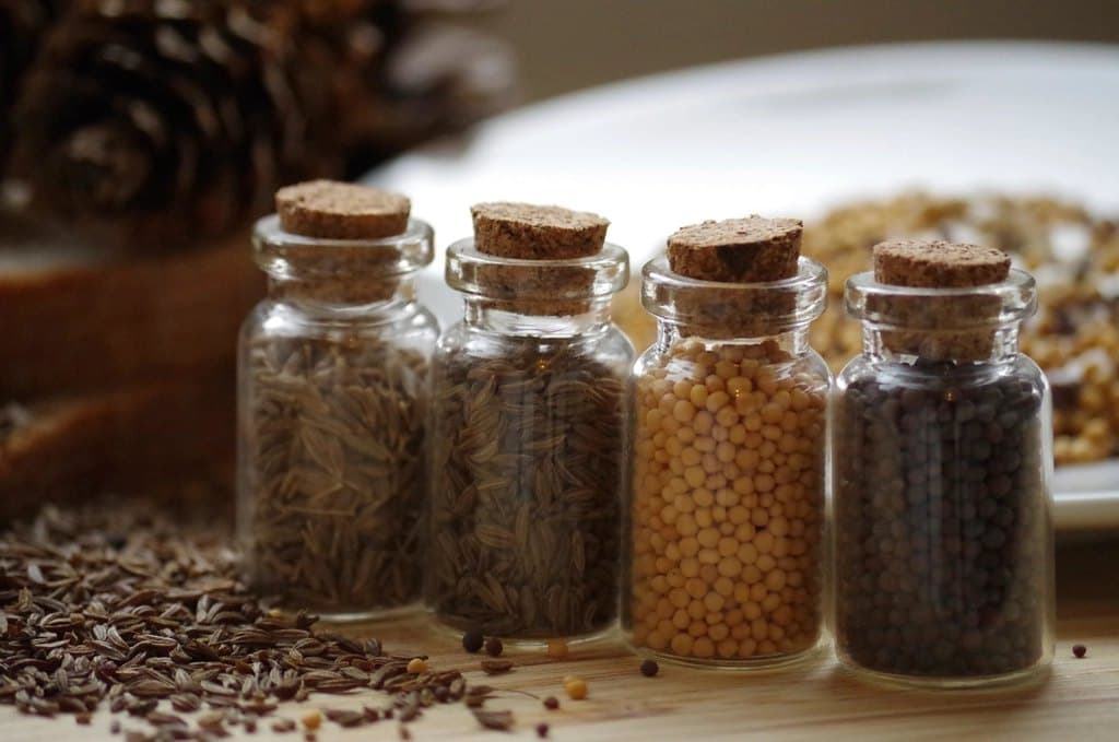 Glass Spice Jars
